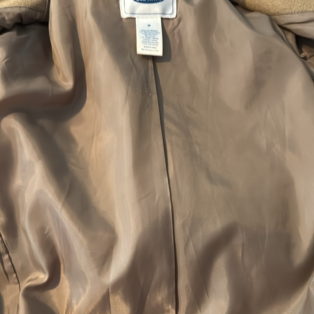 Women's Tan Belted Coat - Picture 11 of 12